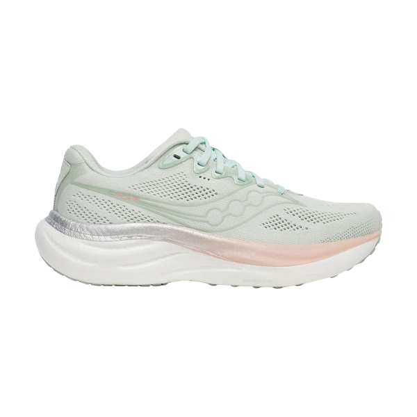 Women's Neutral Running Shoes Saucony Ride 19  Mist/Cameo S11055128