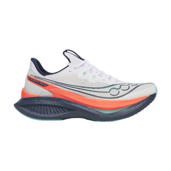 Women's Performance Running Shoes Saucony Endorphin Pro 5  White/Navy S11064172