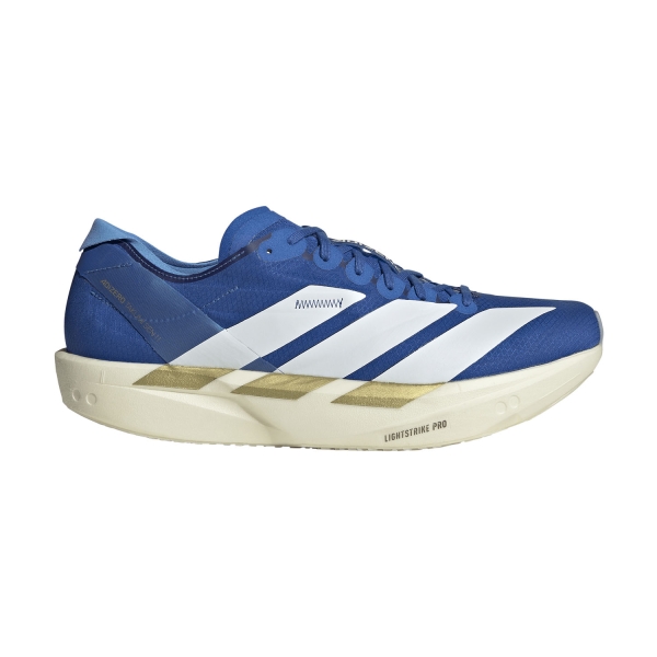 Men's Performance Running Shoes adidas ADIZERO Takumi Sen 11  Blue/FTWR White/Lime Burst JQ1692