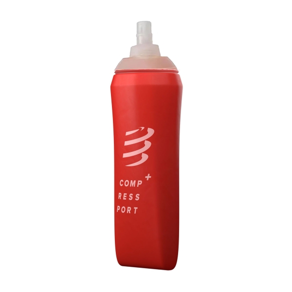 Flask e Sacche Idriche  Compressport Ergoflask Handheld 500 ml Flask  Red CU00080B300