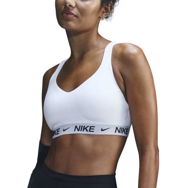 Women's Sports Bra Nike DriFIT Indy Sports Bra  White/Stone Mauve/Black FD1068101