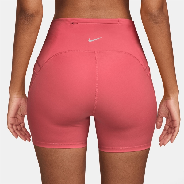 Nike Swift 4in Shorts - Sea Coral/Reflective Silver