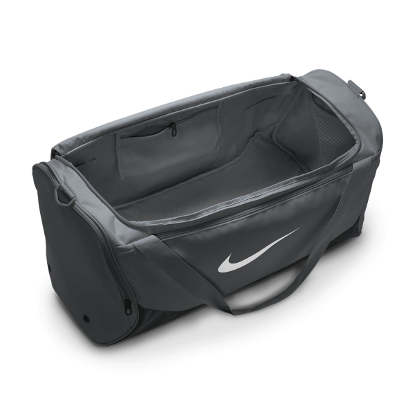 Nike Brasilia Medium Duffle - Smoke Grey/Black/White