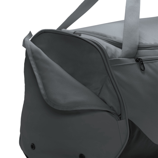 Nike Brasilia Medium Duffle - Smoke Grey/Black/White