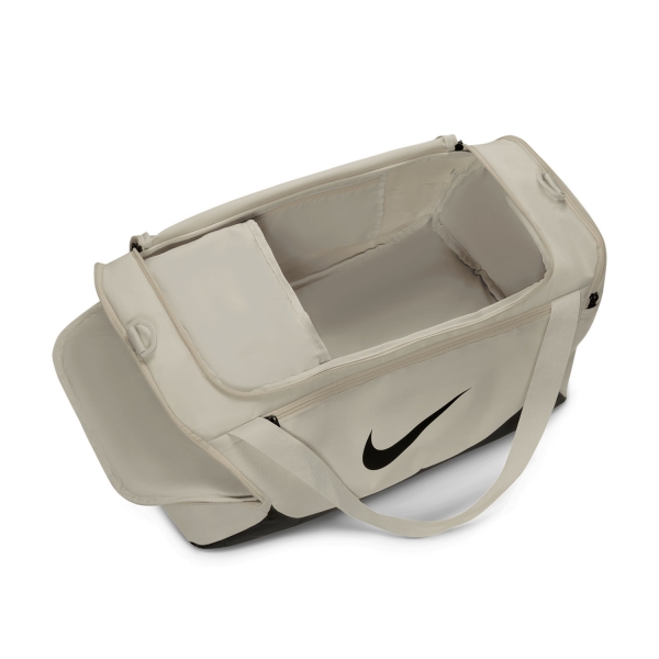 Nike Brasilia Small Duffle - Light Bone/Black