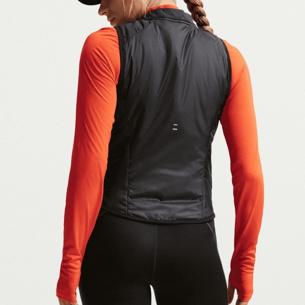 Nike Tempo Gilet - Black/Reflective Silver