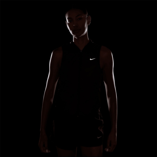 Nike Tempo Gilet - Black/Reflective Silver
