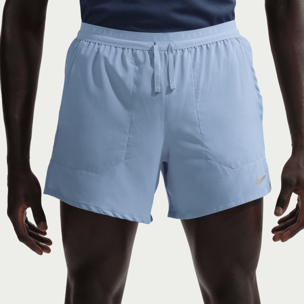 Pantalone cortos Running Hombre Nike Stride DriFIT 5in Shorts   Work Blue/Reflective Silver IF2038486