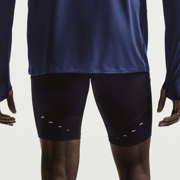 Nike Dri-FIT Stride 9.5in Shorts - Black/Reflective Silver