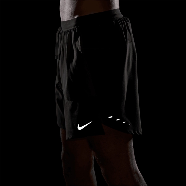 Nike Dri-FIT Stride Pro 7in Pantaloncini - Smoke Grey/Reflective Silver