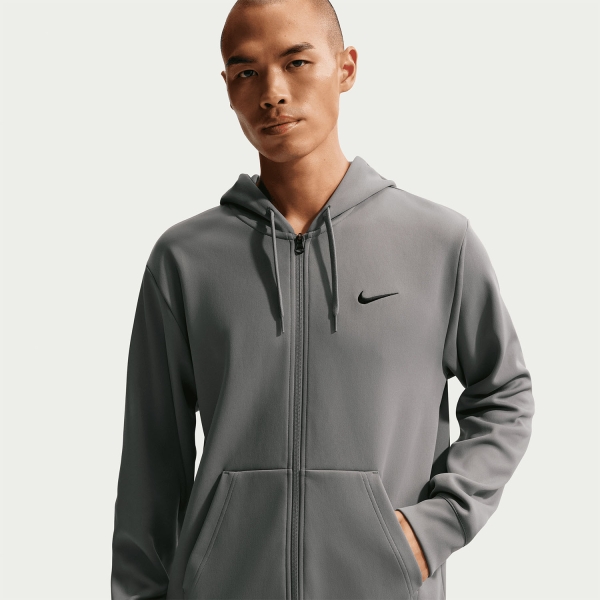 Nike Hyverse Dri-FIT Felpa - Smoke Grey/Black