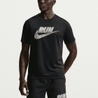 Nike Miler Energy Camiseta - Black/White