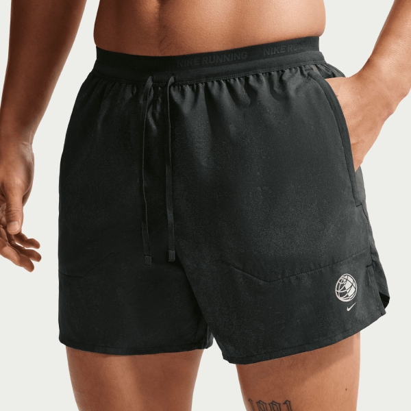 Pantaloncino Running Uomo Nike Stride NIRT 5in Shorts  Off Noir IM7835045