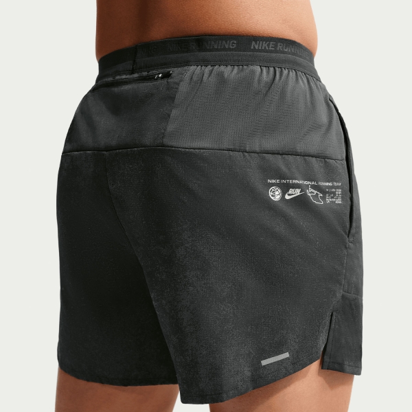 Nike Stride NIRT 5in Pantaloncini - Off Noir