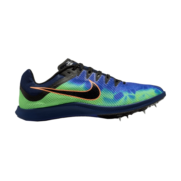 Men's Racing Shoes Nike Zoom Rival Distance Glam  Dark Obsidian/Black/Indigo Burst/Green IM9126400