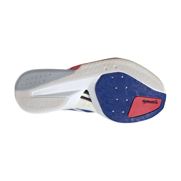 adidas ADIZERO Boston 13 - FTWR White/Team Royal Blue/Dash Grey