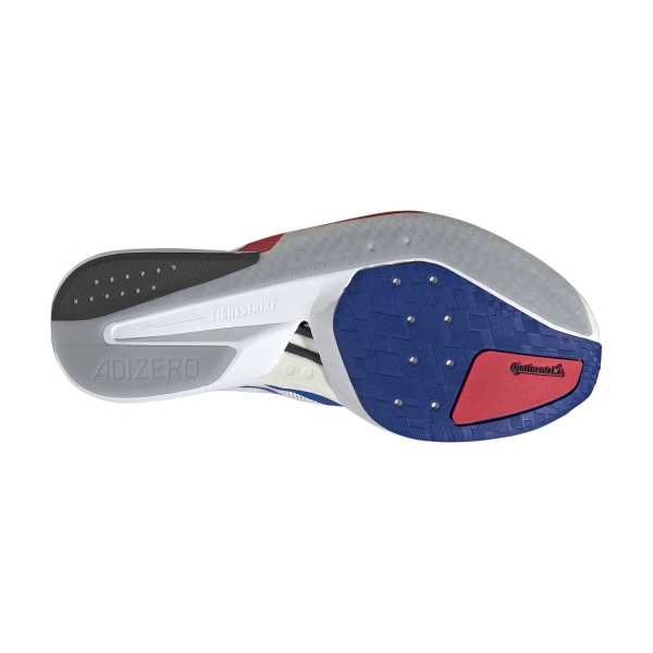 adidas ADIZERO Boston 13 - FTWR White/Team Royal Blue/Halo Silver
