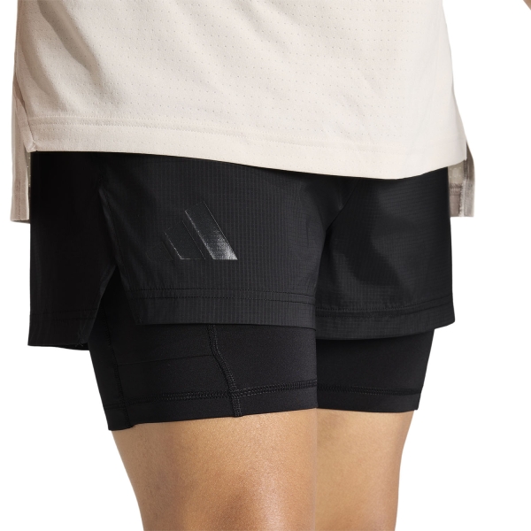 Men's Trail Running Shorts adidas Terrex Xploric 2 in 1 2in Shorts  Black JY4182