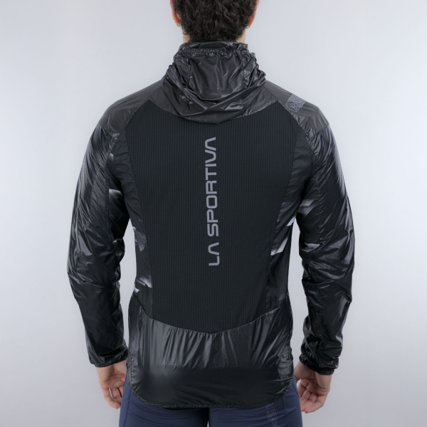 La Sportiva Blizzard Windbreaker Jacket - Carbon/Black