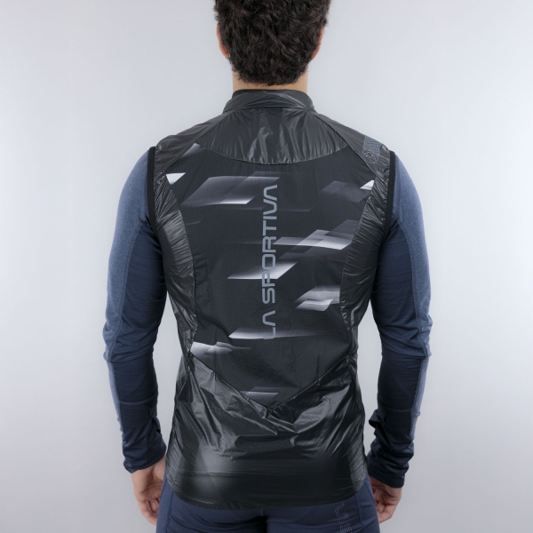 La Sportiva Blizzard Windbreaker Vest - Black/Carbon