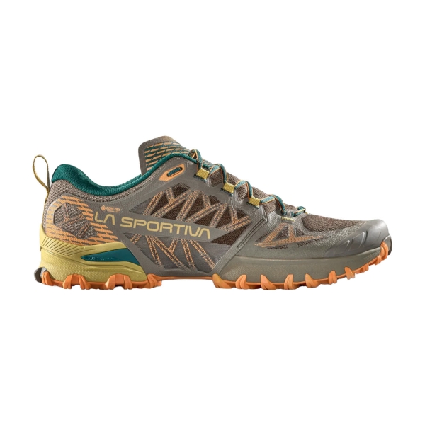 Men's Trail Running Shoes La Sportiva Bushido III GTX  Mocha/Marmalade ZFRS088N07O10