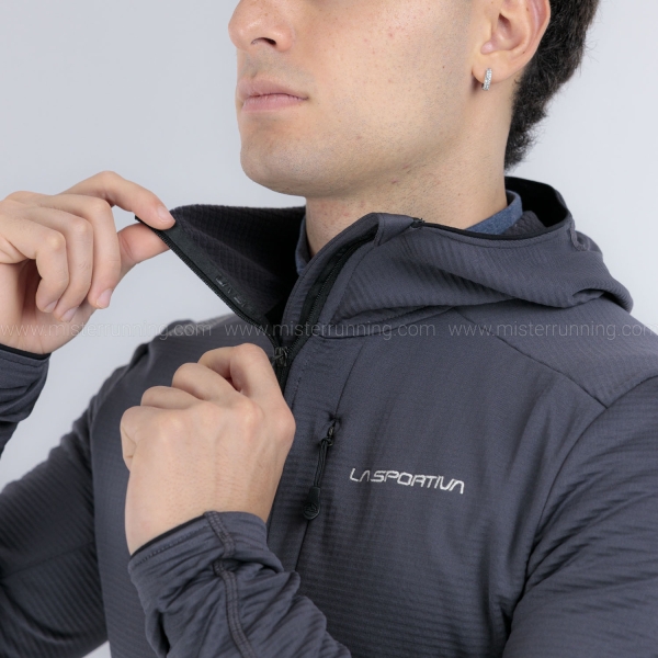 La Sportiva Chill Thermal Hoodie - Onyx/Chalk