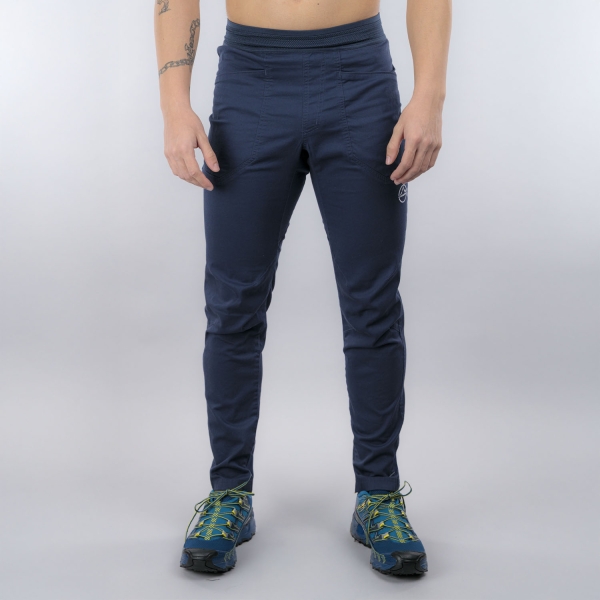 Men's Outdoor Shorts and Pants La Sportiva Roots Pants  Night Sky/Chalk ZACP069B46W04
