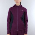Mizuno Athletics Hoodie - Dark Purple/Baritone Blue