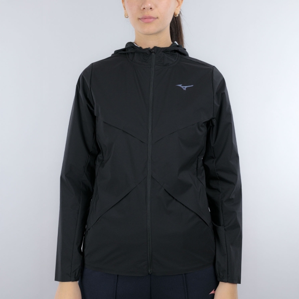 Giacca Running Donna Mizuno Tech Thermal Charge Jacket  Black J2GEC70109