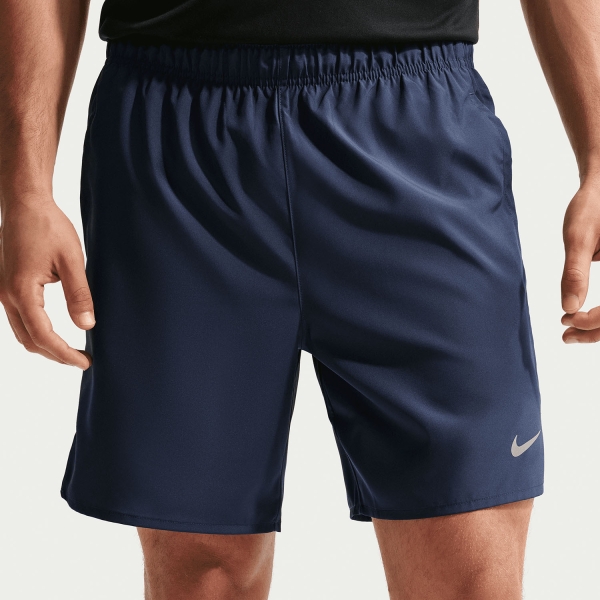 Men's Running Shorts Nike Challenger 2 in 1 7in Shorts  Midnight Navy/Reflective Silver DV9357410