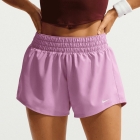 Nike Dri-FIT One 3in Shorts - Light Magenta/White