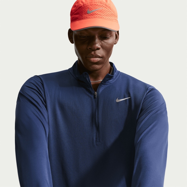Nike Dri-FIT Pacer Shirt - Midnight Navy/Reflective Silver