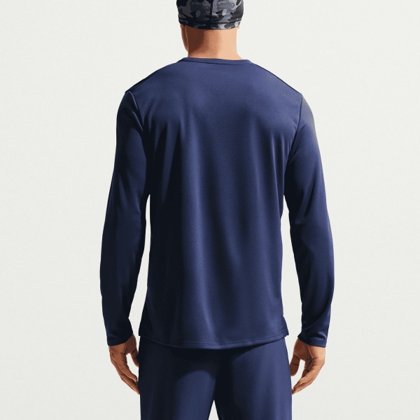 Nike Dri-FIT UV Miler Camisa - Midnight Navy/Reflective Silver