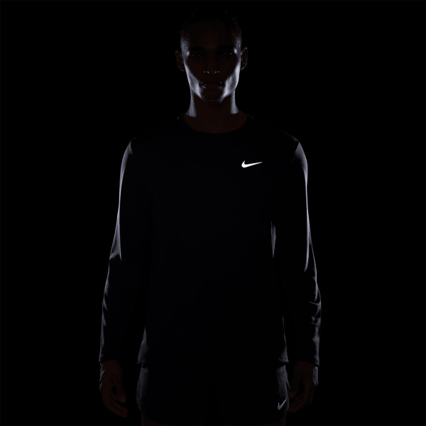 Nike Dri-FIT UV Miler Camisa - Midnight Navy/Reflective Silver