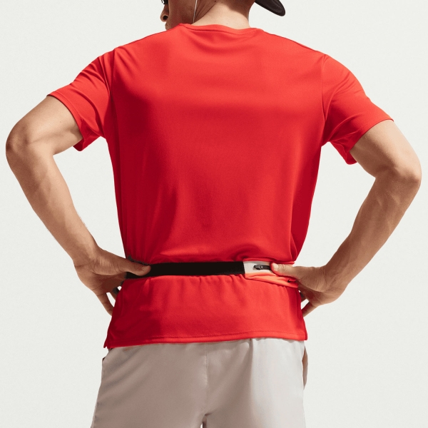 Nike Dri-FIT UV Run Division Miler Camiseta - Light Crimson/Reflective Silver