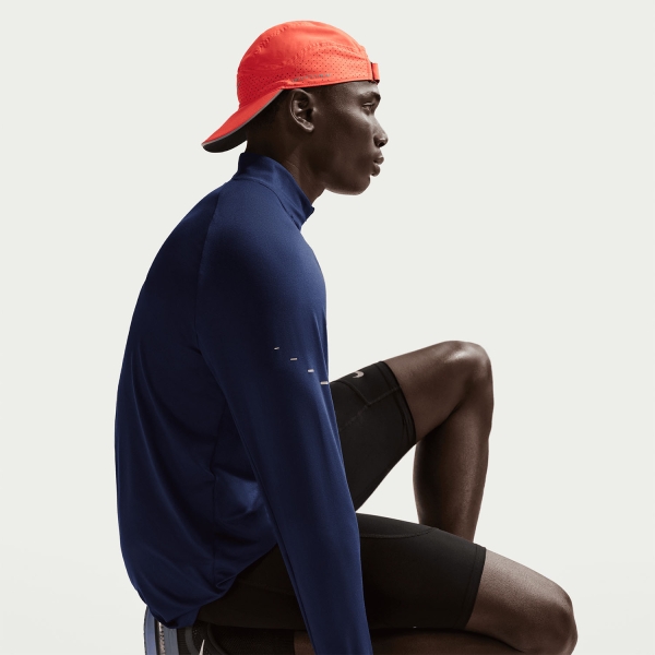 Nike Stride Shirt - Midnight Navy/Reflective Silver