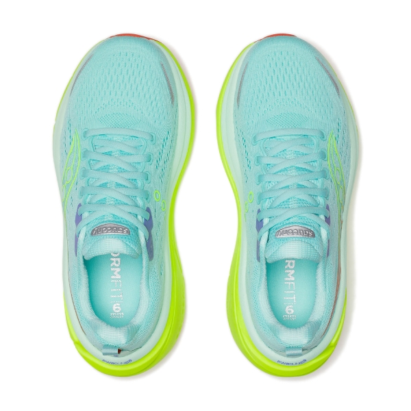 Saucony Hurricane 25 - Acqua/Citron