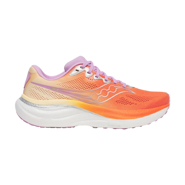 Women's Neutral Running Shoes Saucony Ride 19  Fire/Orchid S11055126