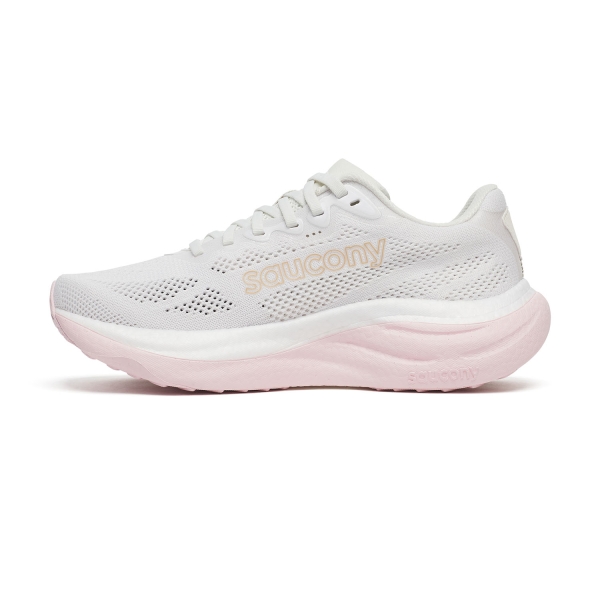 Saucony Ride 19 - White/Silk