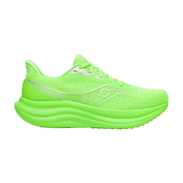 Men's Neutral Running Shoes Saucony Triumph 23  Slime/Silver S21023155