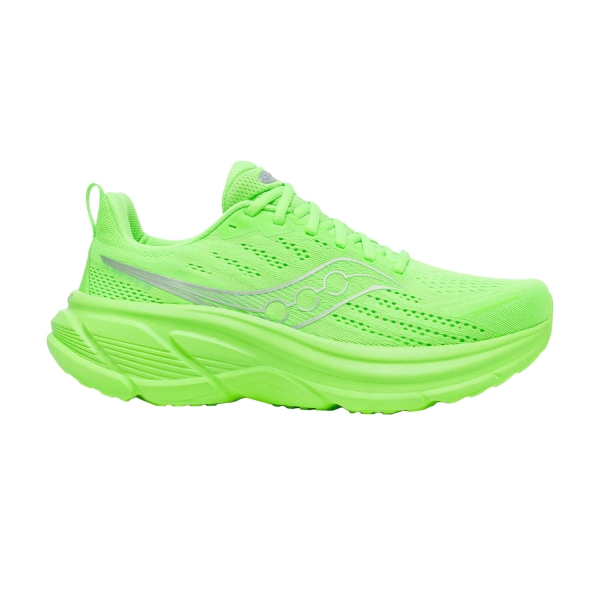 Men's Structured Running Shoes Saucony Hurricane 25  Slime/Silver S21026155