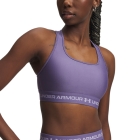 Under Armour Crossback Mid Sports Bra - Purple Luxe