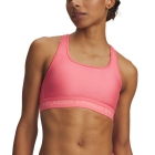 Under Armour Crossback Mid Sports Bra - Bittersweet Pink