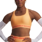 Under Armour Crossback Mid Sports Bra - Orange Bloc