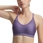 Under Armour Crossback Low Sports Bra - Purple Luxe