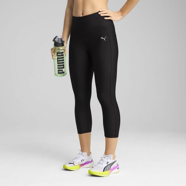 Women's Running Tights Puma Run Velocity 3/4 Tights  Black 52659401
