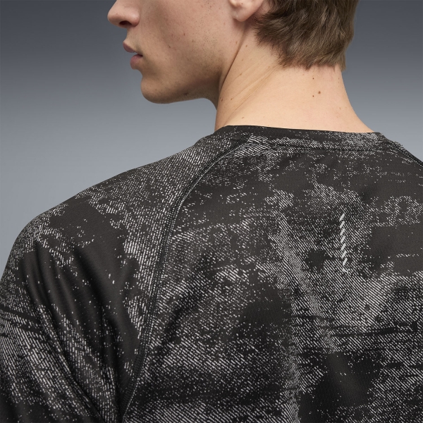 Puma Velocity AOP T-Shirt - Black