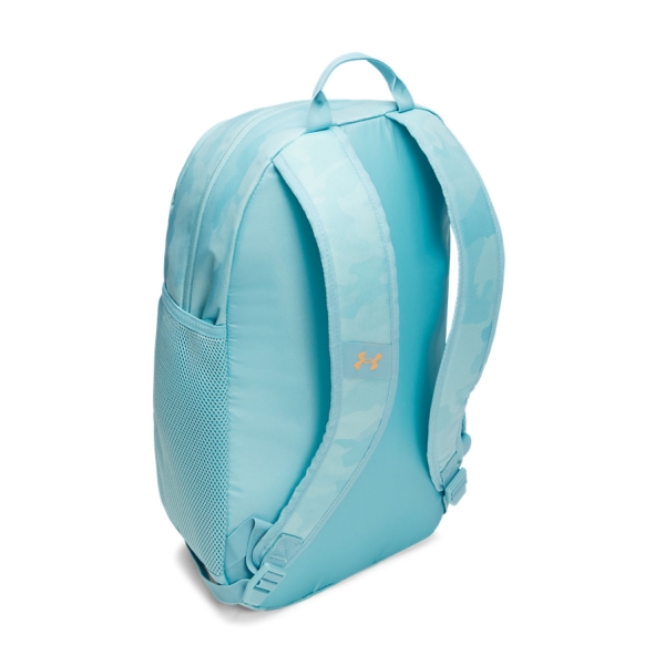 Under Armour Hustle Sport 6.0 Backpack - Blue Haze/Orange Bloc