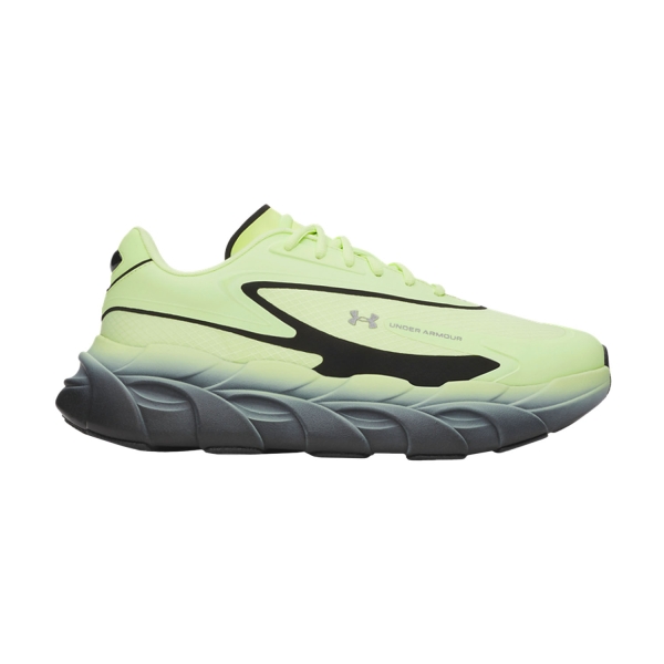 Men's Neutral Running Shoes Under Armour Halo Runner SE  Fade Green/Black/Metallic Silver 60089940391