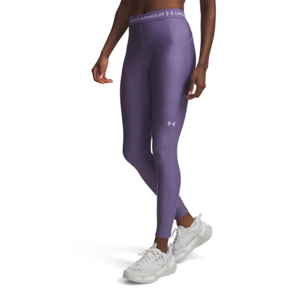 Women's Running Tights Under Armour HeatGear Pro Tights  Purple Luxe 60100020520